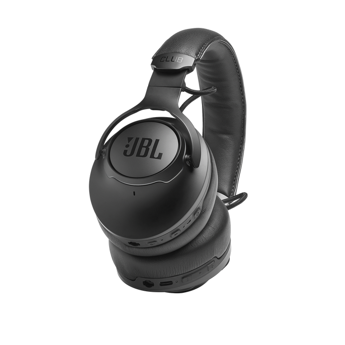 JBL CLUB ONE - Black - Wireless, over-ear, True Adaptive Noise Cancelling headphones inspired by pro musicians - Detailshot 1 image number null